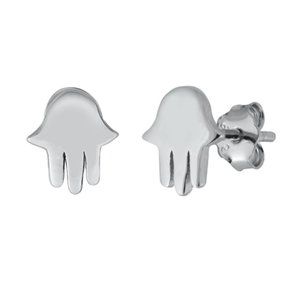 Sterling Silver Jelly Fish Stud Earrings